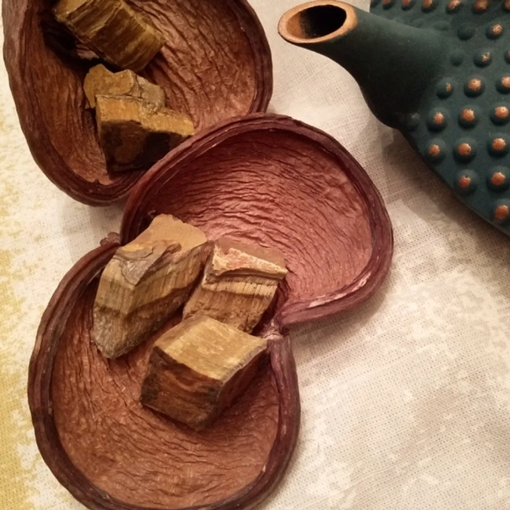 Set of 3 Raw South African Tiger's Eye Stones in Brown & Gold NEW